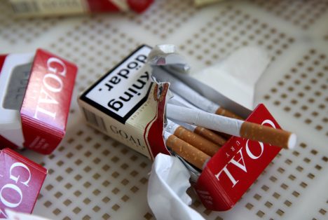 сигареты, контрабанда, нелегальные сигареты, Белоруссия, Гродненская табачная фабрика