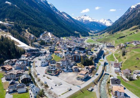 Австрия, COVID-19, Ишгль, карантин, курорт, пандемия, катание на лыжах