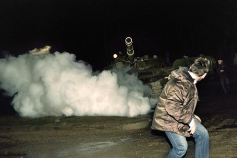 Январские события в Вильнюсе 1991, Вильнюс, СССР, Россия