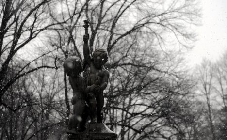 памятник, Верманский сад, Рига, фонтан