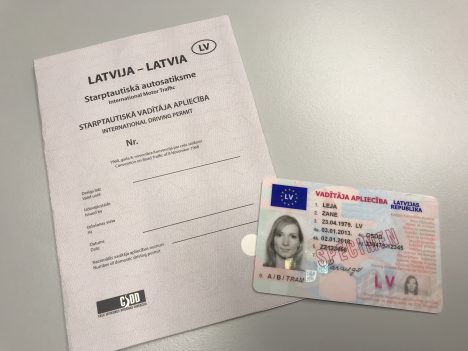 Baltic news,News from Latvia,BNN.LV,BNN-NEWS.COM,BNN-NEWS.RU, водительские права, удостоверение водителя, международный образец