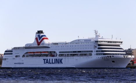 Tallink, рейс, паром, Стокгольм, Швеция