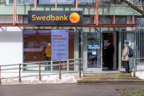 Swedbank, Swedbank Eestis, Эстония, филиал, отделение