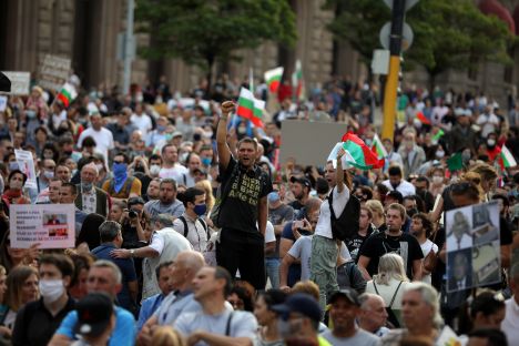 Болгария, протесты, митинги