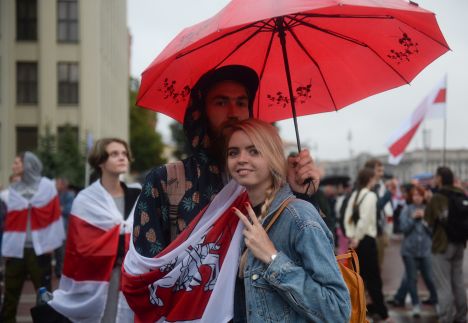 Белоруссия, демократия, Литва, протесты, Светлана Тихановская, президентские выборы