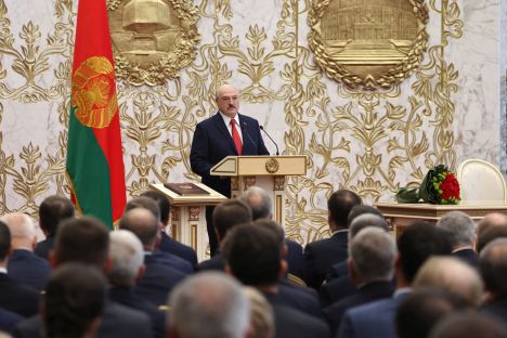 Белоруссия, Александр Лукашенко, инаугурация, оппозиция