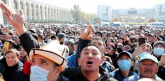 Киргизия, протесты, выборы