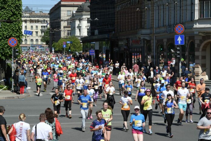 Рижский марафон Rimi, меры предосторожности, бег, маски, регистрация на марафон